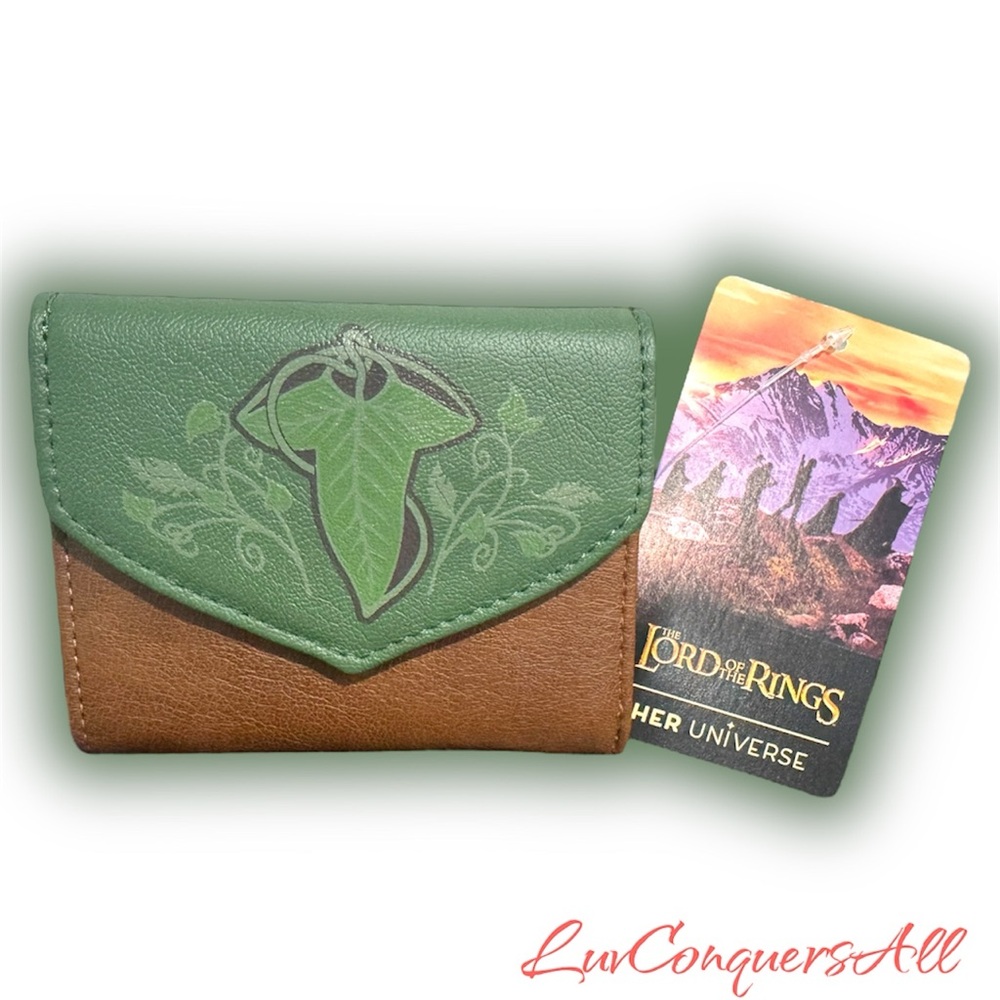 The Lord Of The Rings Leaf Of Lórien Flap Wallet